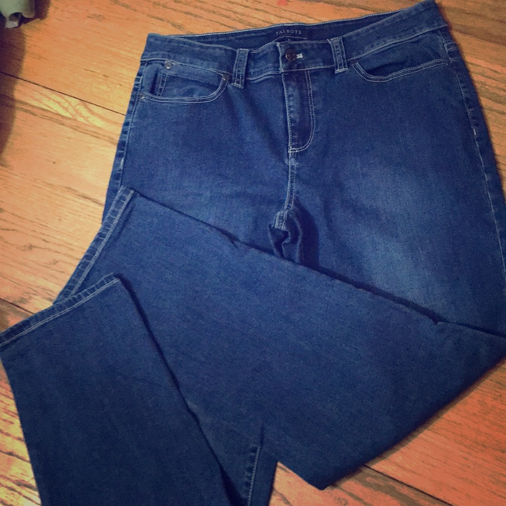 Talbots Simply Flattering Straight Leg Jean